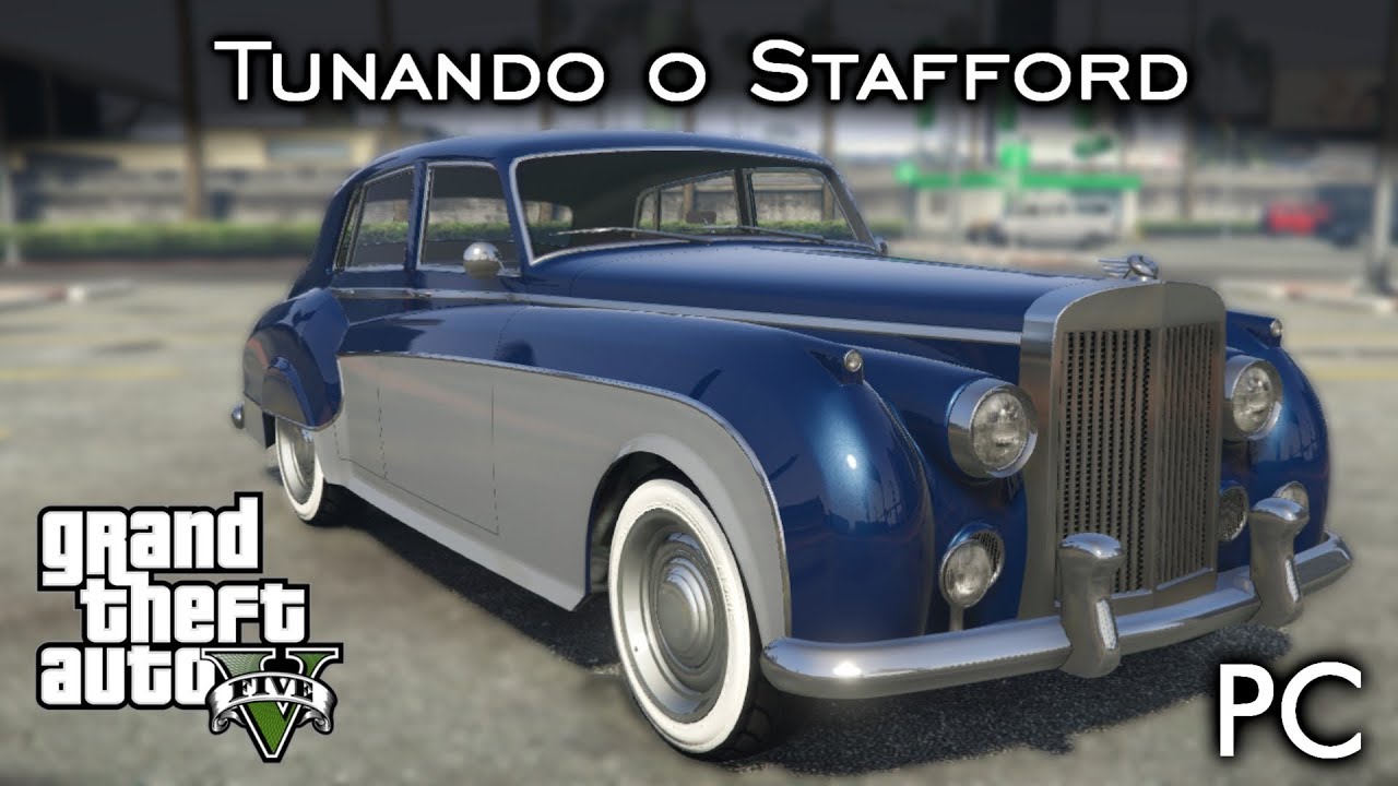 Tunando o Stafford - TRETA pela RAINHA! 👑 🇬🇧 | GTA V - PC [PT-BR]