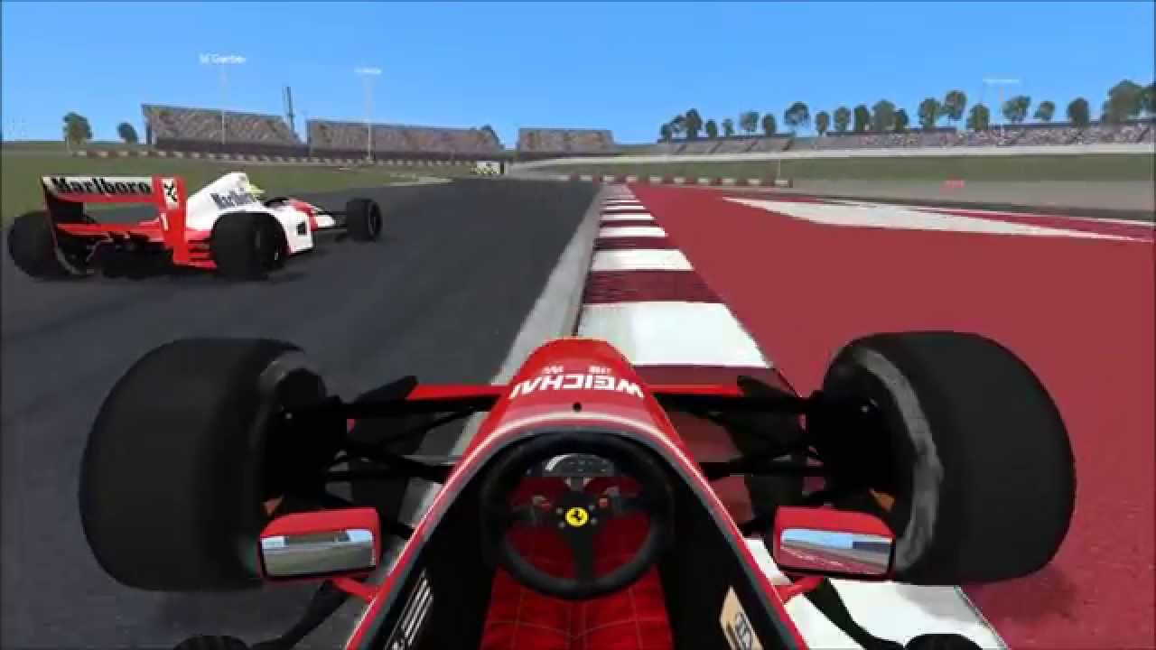 rFactor 2 Legends League TWF1 Race Hillights