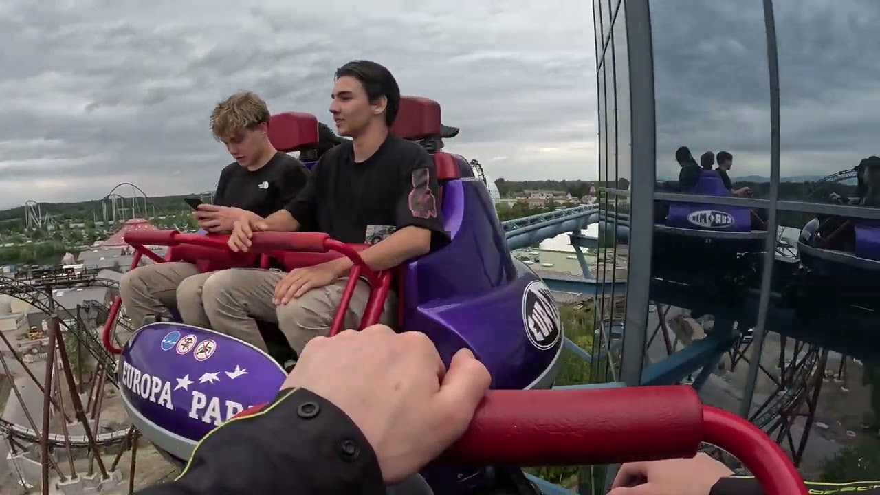 Space coaster 🌌 of Europapark 🇪🇺