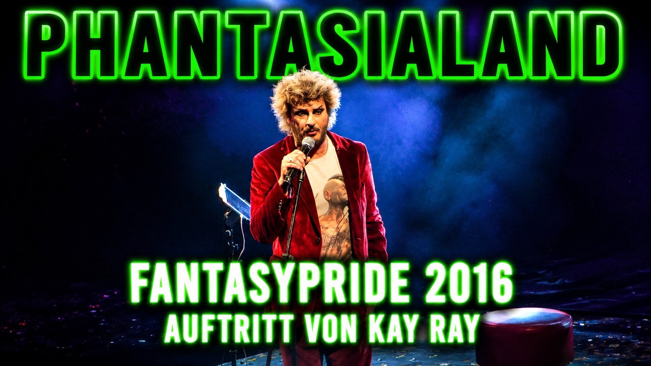 Phantasialand - Fantasypride 2016 - Auftritt von Kay Ray