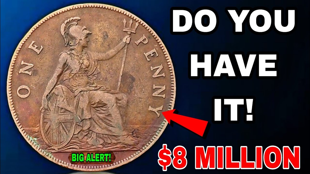 Do You Own These? Top 7 Rare & Valuable UK One Penny Coins Worth Thousands in Dollars!