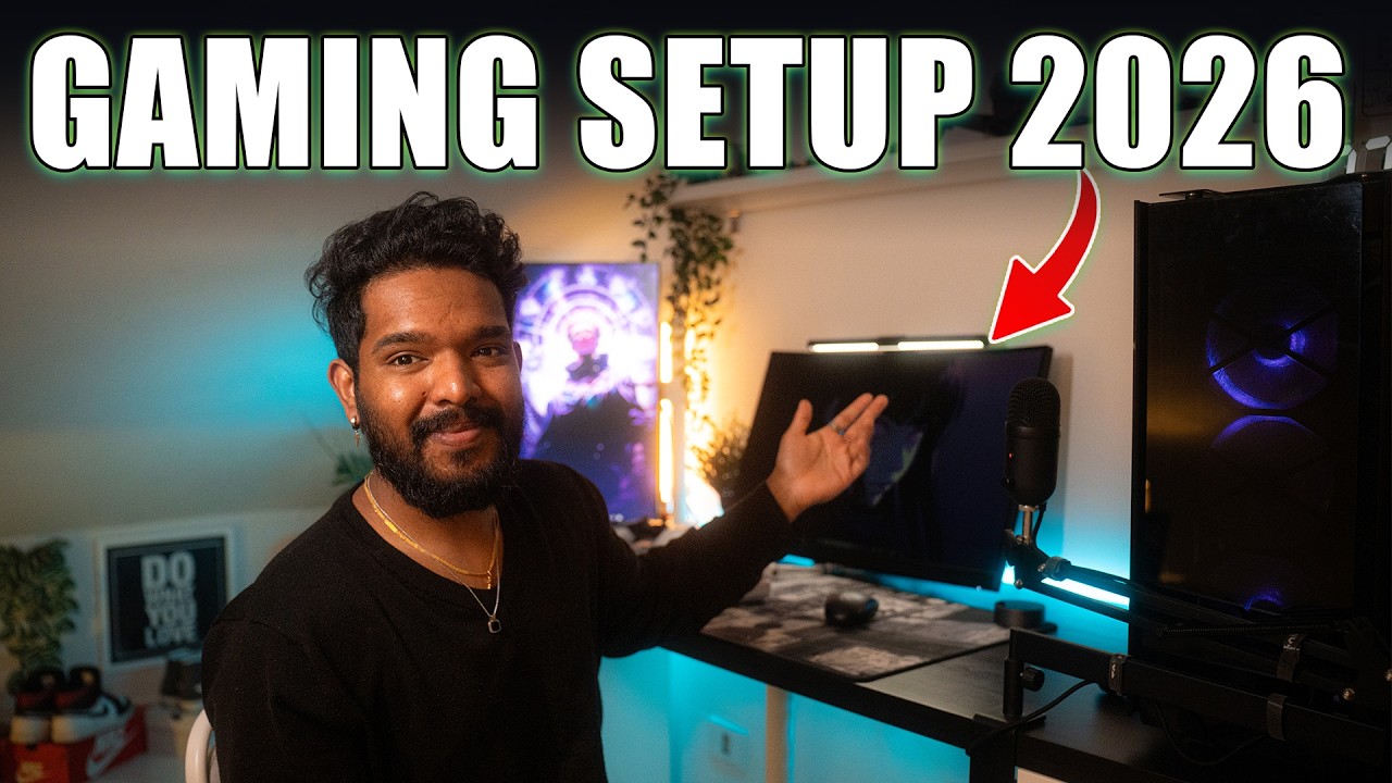 GAMING ROOM SETUP TOUR | අලුත් වුන මගේ ගේමින්ග් රූම් එක PART3 |GAMING ROOM 2026