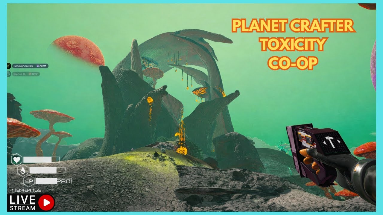 Can we get O2? Planet Crafter Toxicity Co-op w/ Spartan85 EP 7