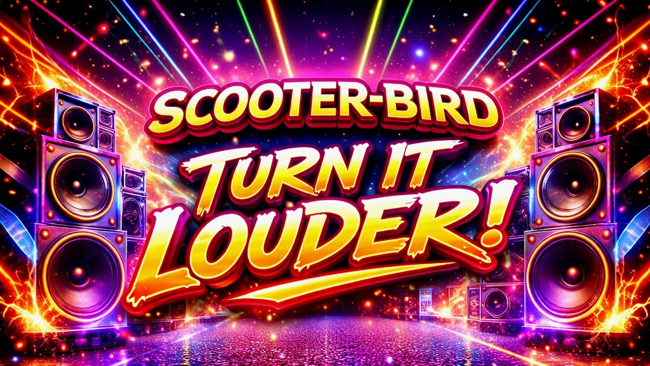 TURN IT LOUDER! SCOOTER-BIRD [Official Music Video]