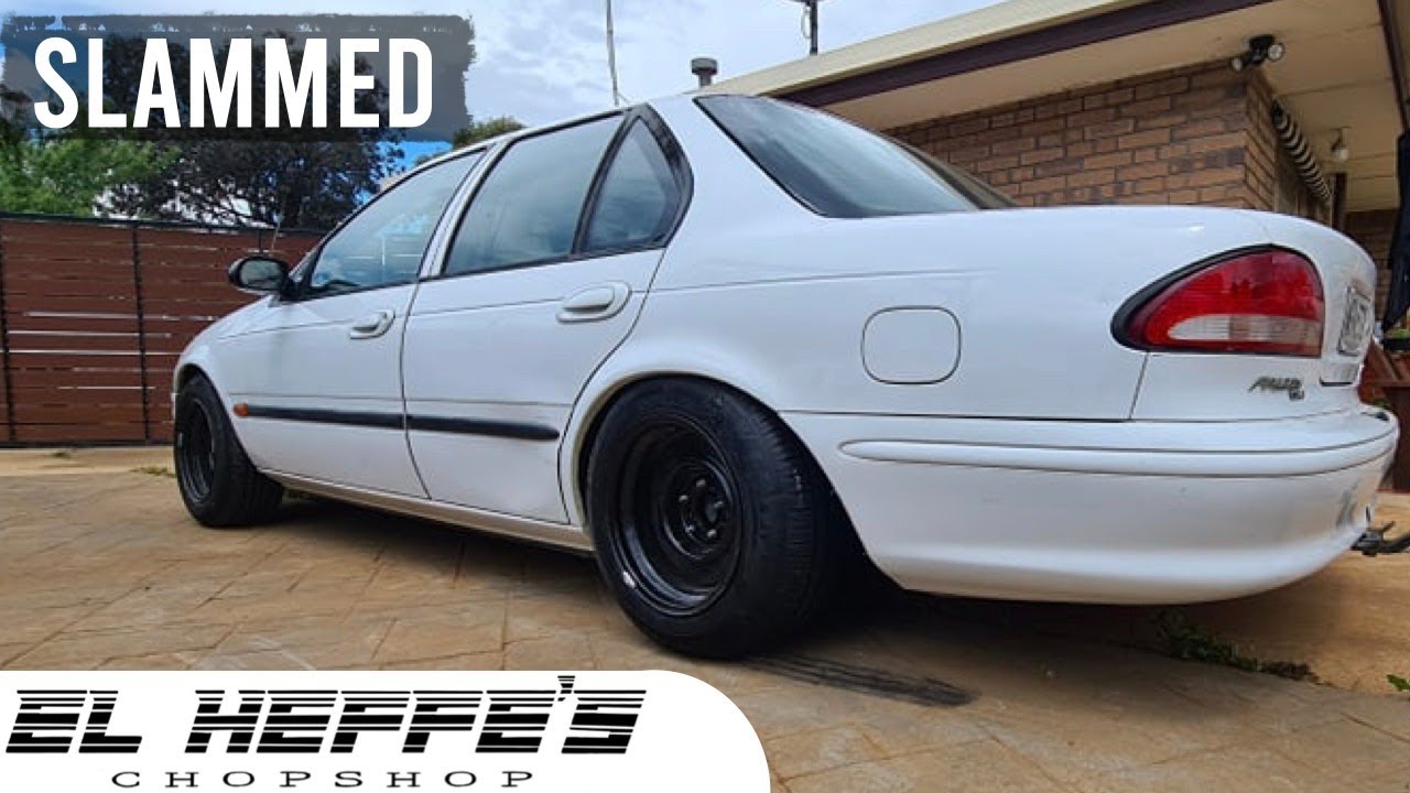 The EF Ford Falcon finale! Lowered on wide wheels!