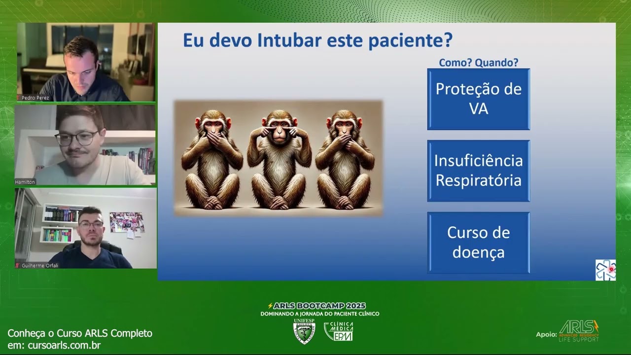 Bootcamp ARLS CM 2025 D2 - Via Aérea e IOT, Emerg. Cardiológicas, Reumatologia, DVA e Sedação na UTI