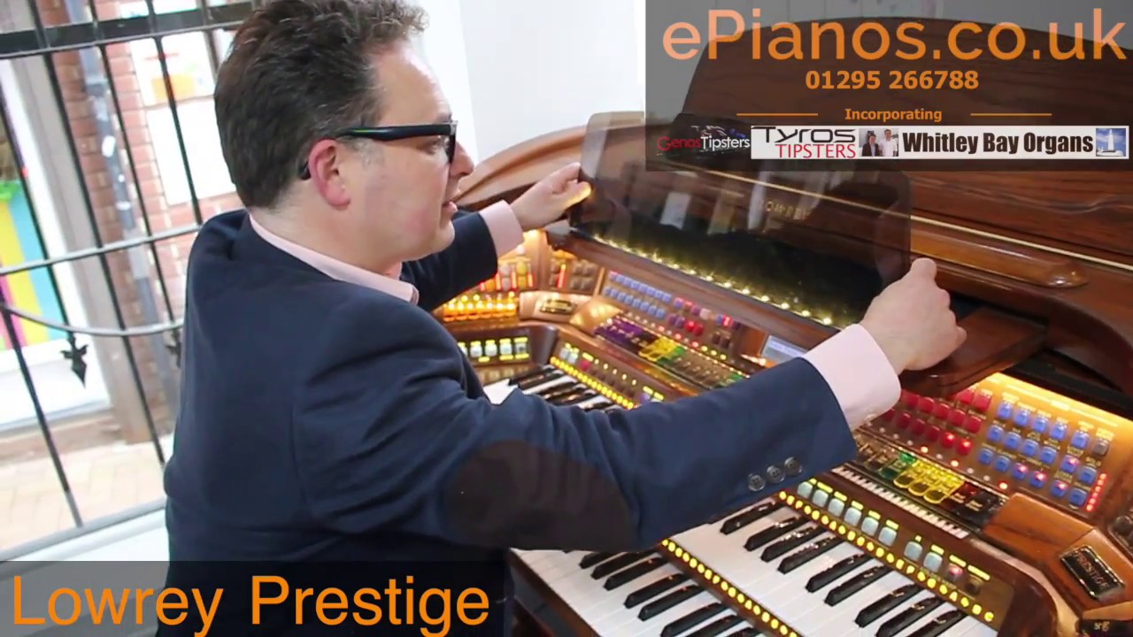 Lowrey Prestige organ demonstration