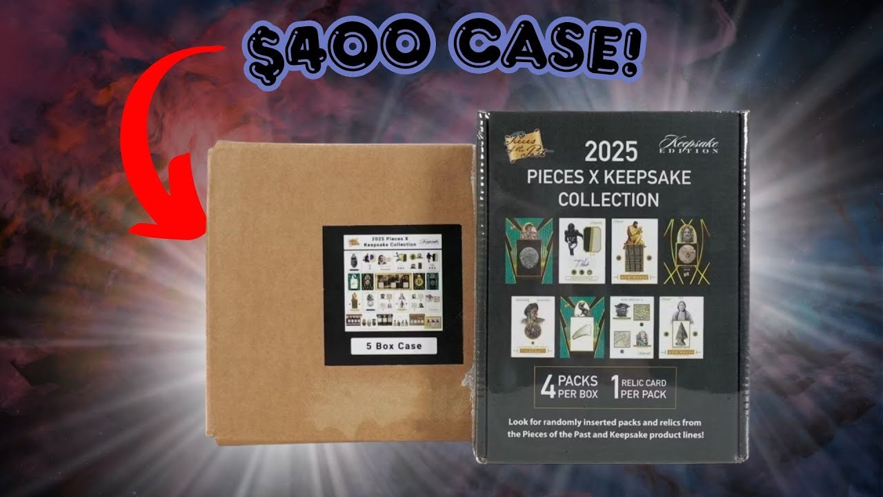 I spent $400 on this case! 2025 pieces x keepsake collection!