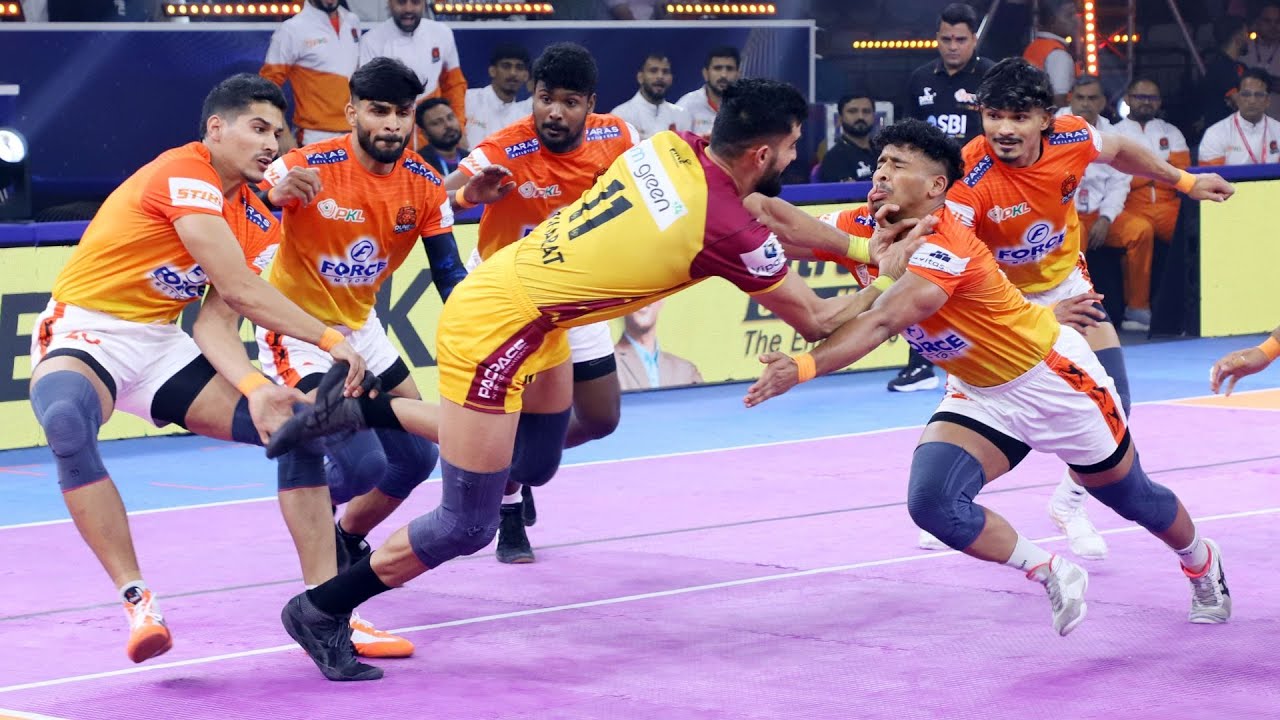 PKL Qualifier 2 Highlights: Puneri Paltan vs Telugu Titans | Pro Kabaddi Season 12 | Hindi
