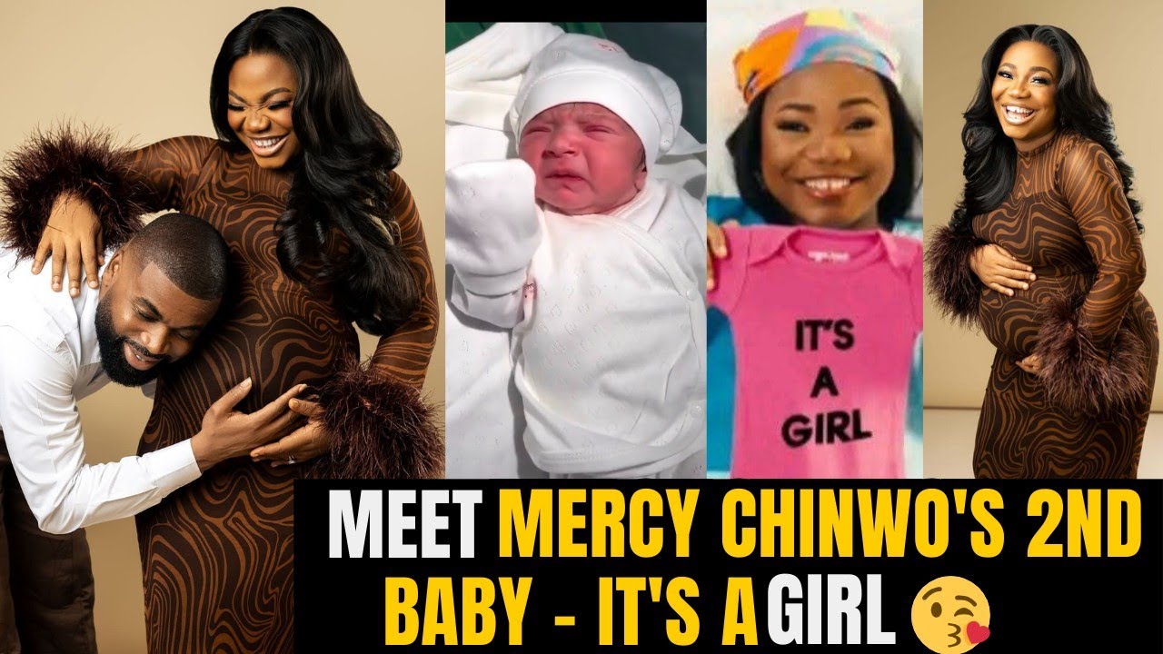 Mercy Chinwo and Her Husband Reveal Their Second Baby, It's a Girl, Congrats 🎉 See Video 