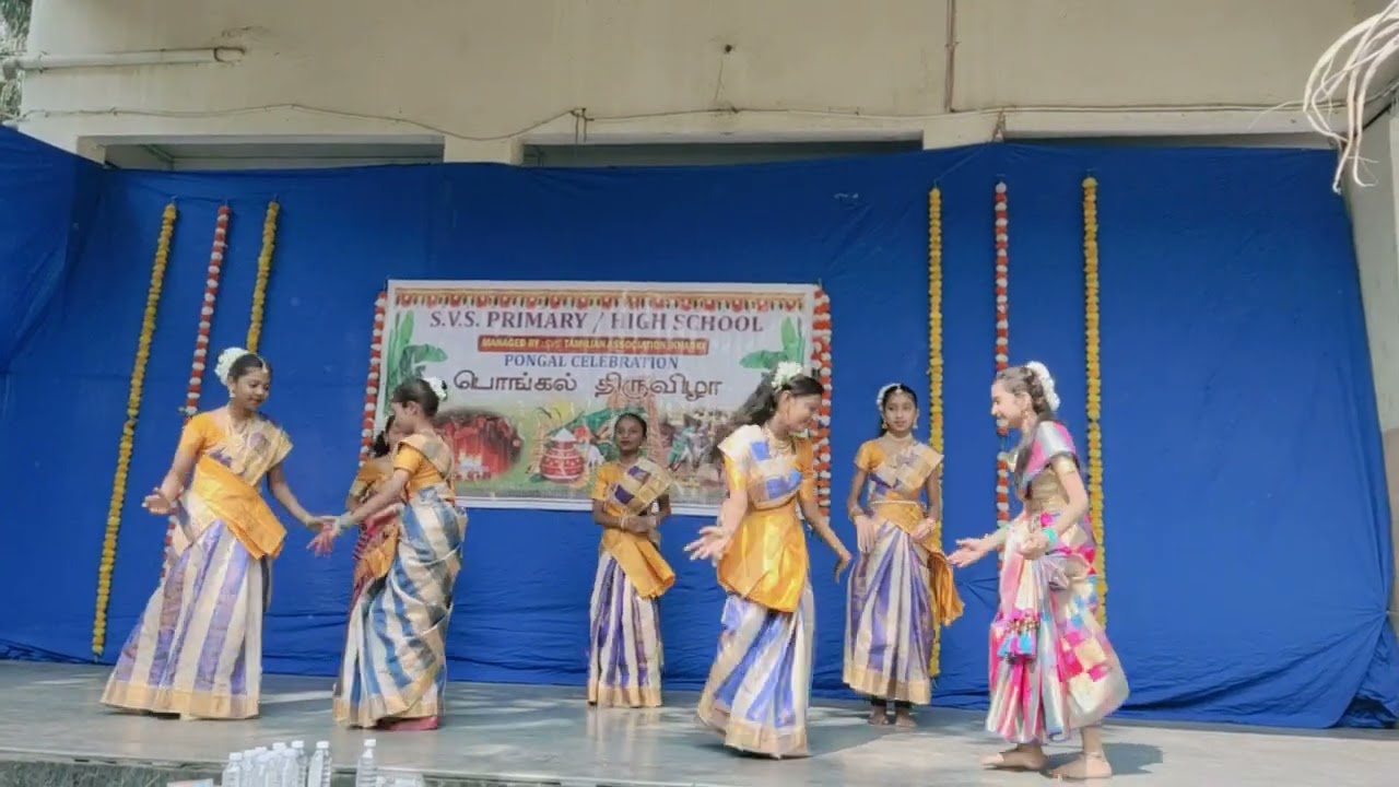 Pongal celebration at SVS HIGH SCHOOL 17/12026