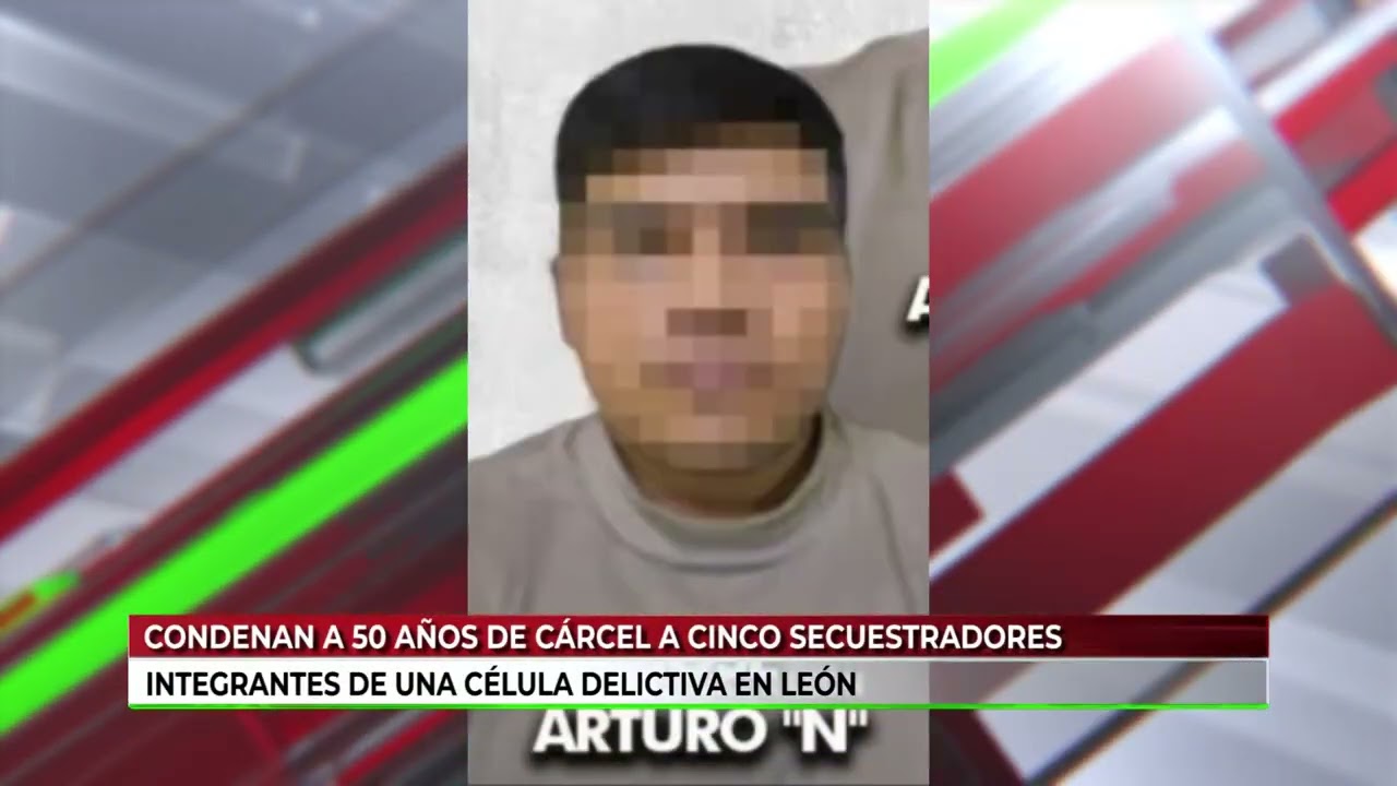 Condenan a 50 años de prisión a cinco secuestrad0res.