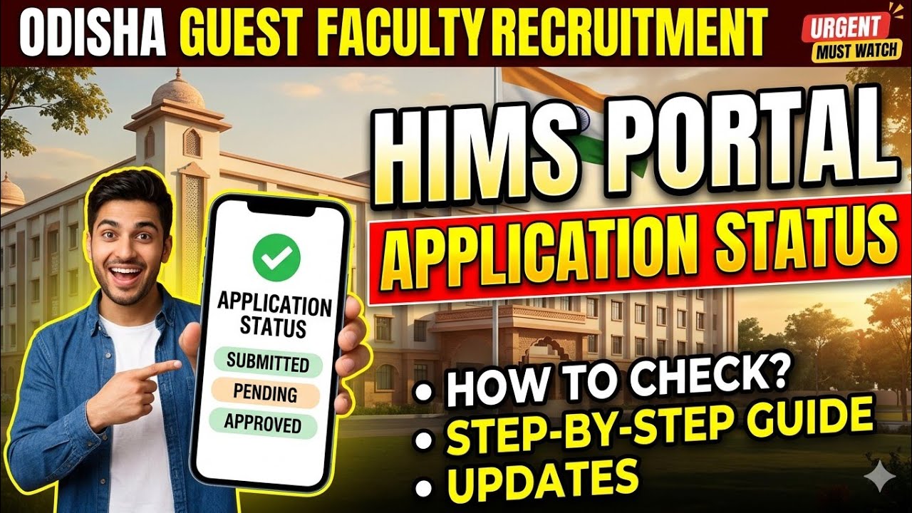 Guest Faculty Application Status at HIMS