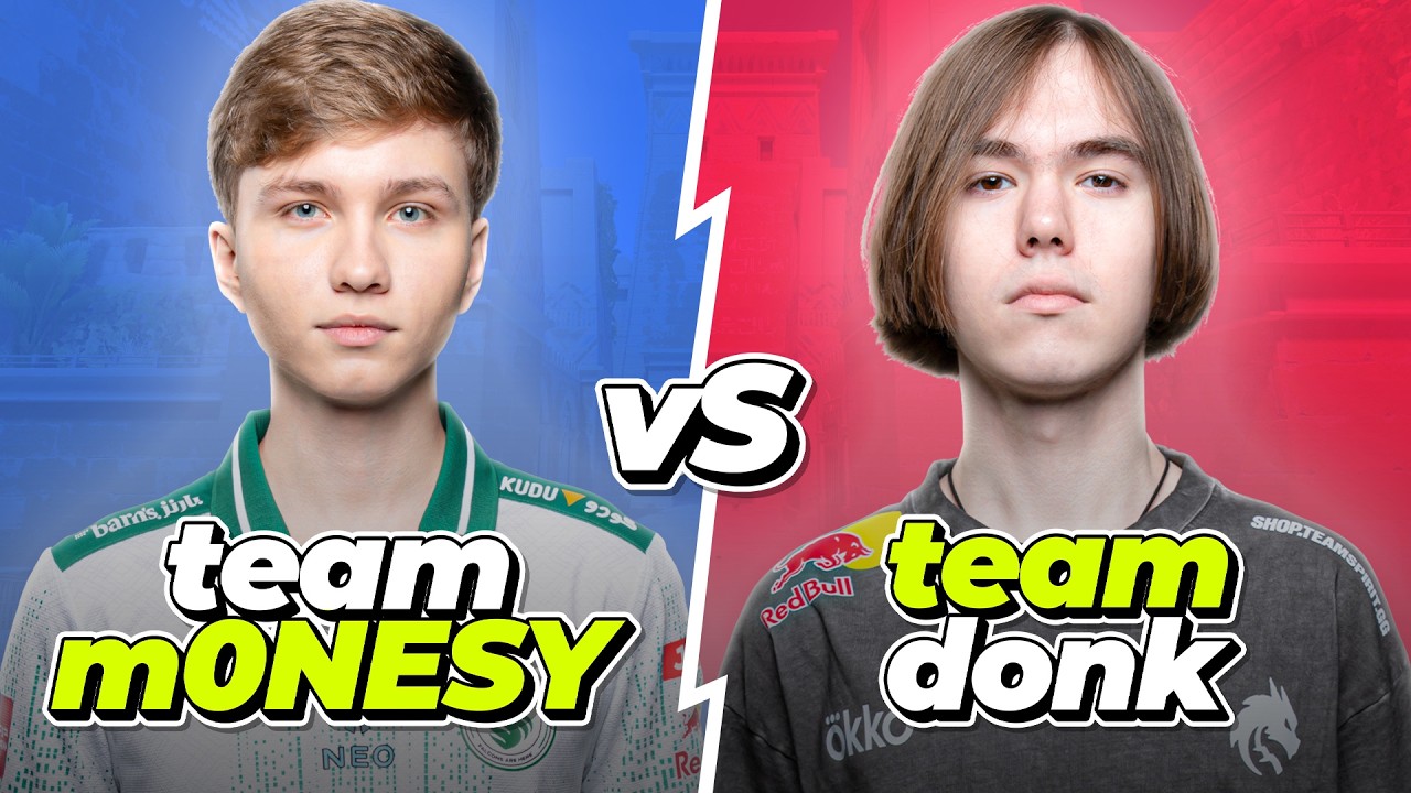 M0NESY vs DONK on FACEIT with Utility Guide, Multi POV & Voice Comms (Anubis)