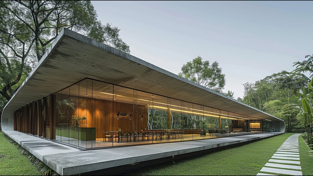Single Story Concrete House Designs That Feel Open and Spacious