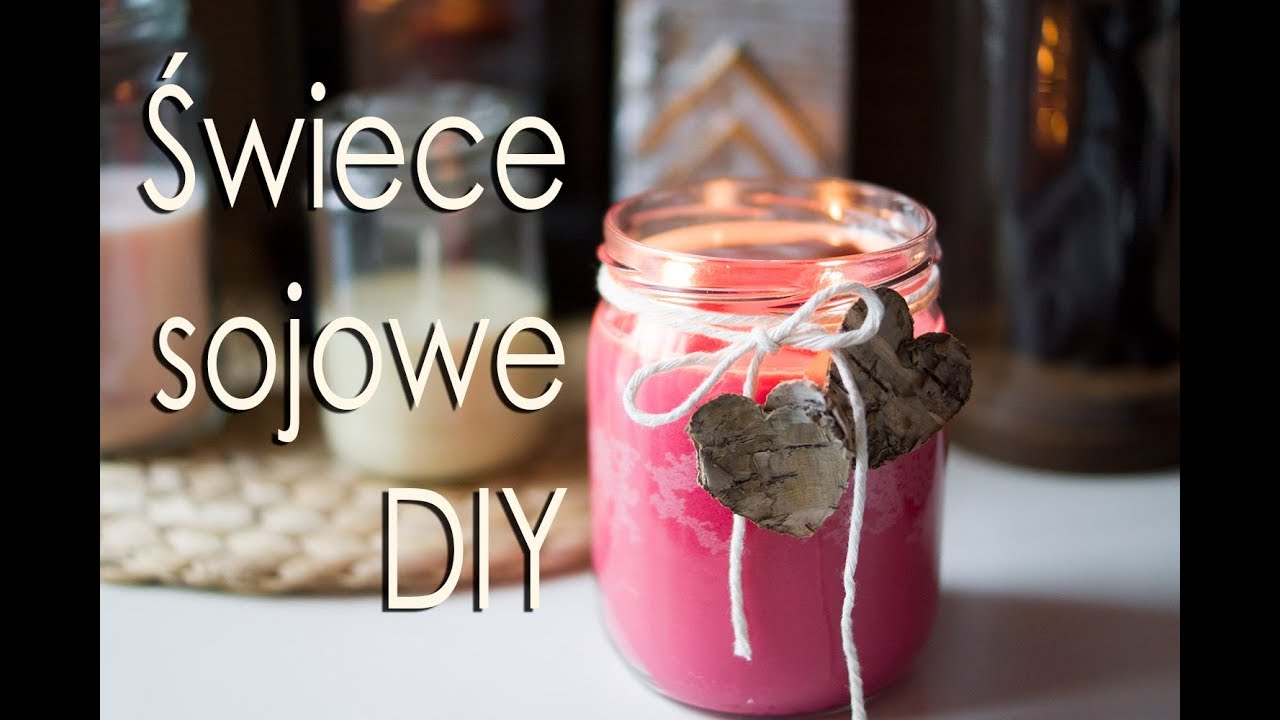 świece sojowe DIY / Nocny Motyl