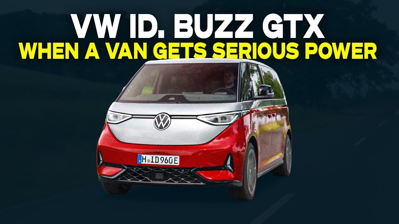 Обзор VW ID. Buzz GTX – Электрическая легенда получает спортивное обновление | Motorvision Intern...