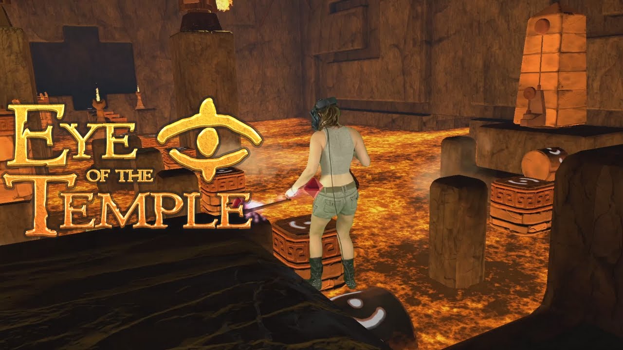 Станьте Ларой Крофт в Eye of the Temple VR! (Игровой процесс в смешанной реальности)