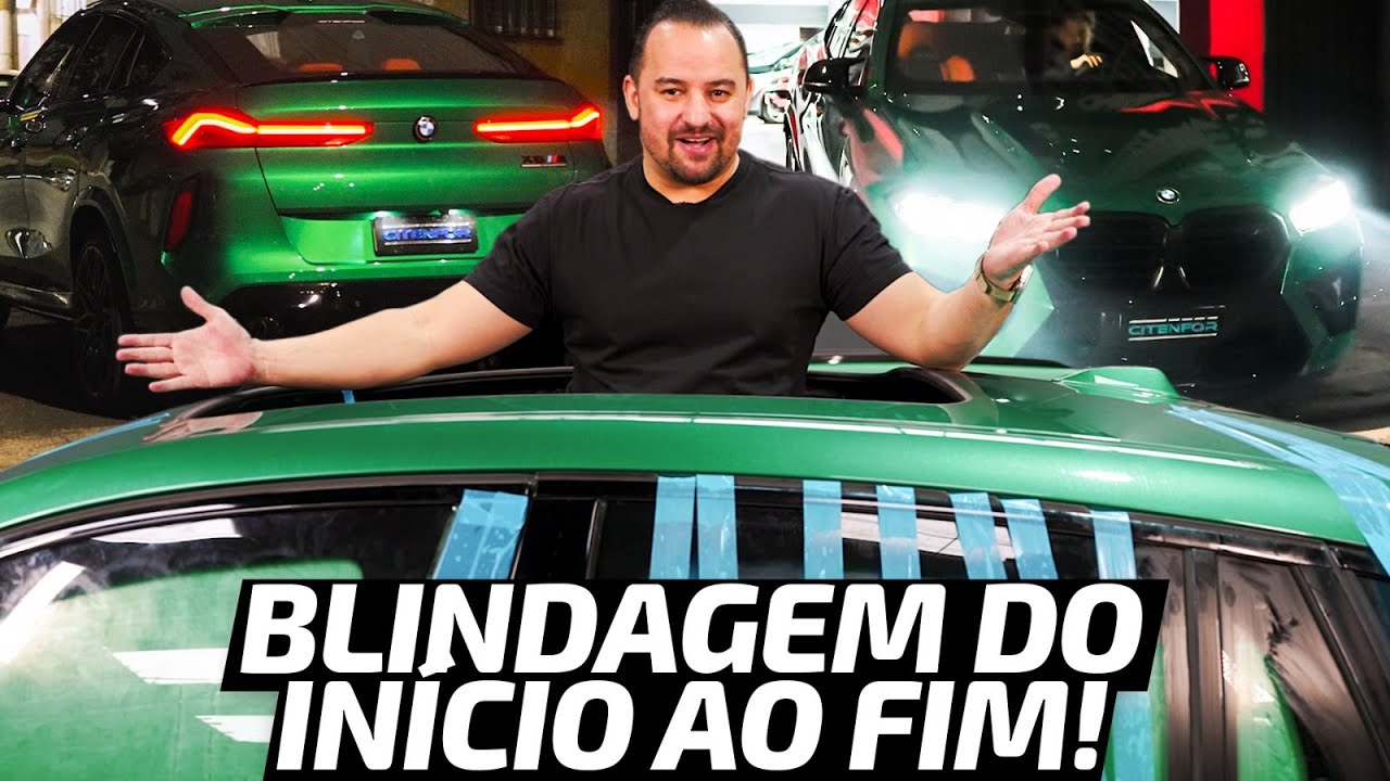 X6 M COMPETITION DESCUBRA COMO É FEITA UMA BLINDAGEM DETALHADAMENTE l CITENFOR BLINDAGENS