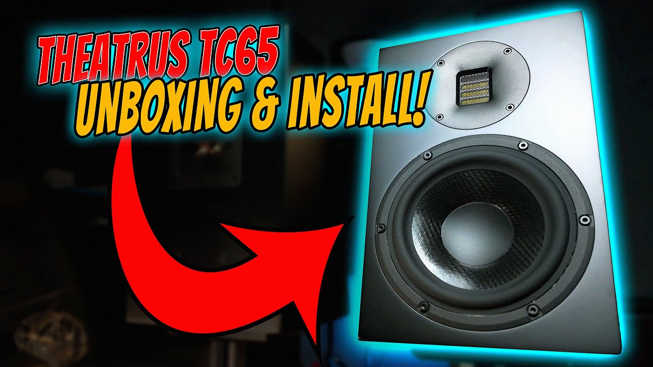Aperion Audio THEATRUS TC65 | Unboxing & INSTALL!