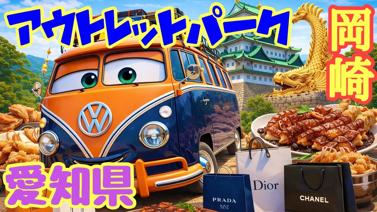 【VWティーブレイク後】正直ナメてた…人多すぎ撮影不可？ 車中泊して岡崎市に行ってきた