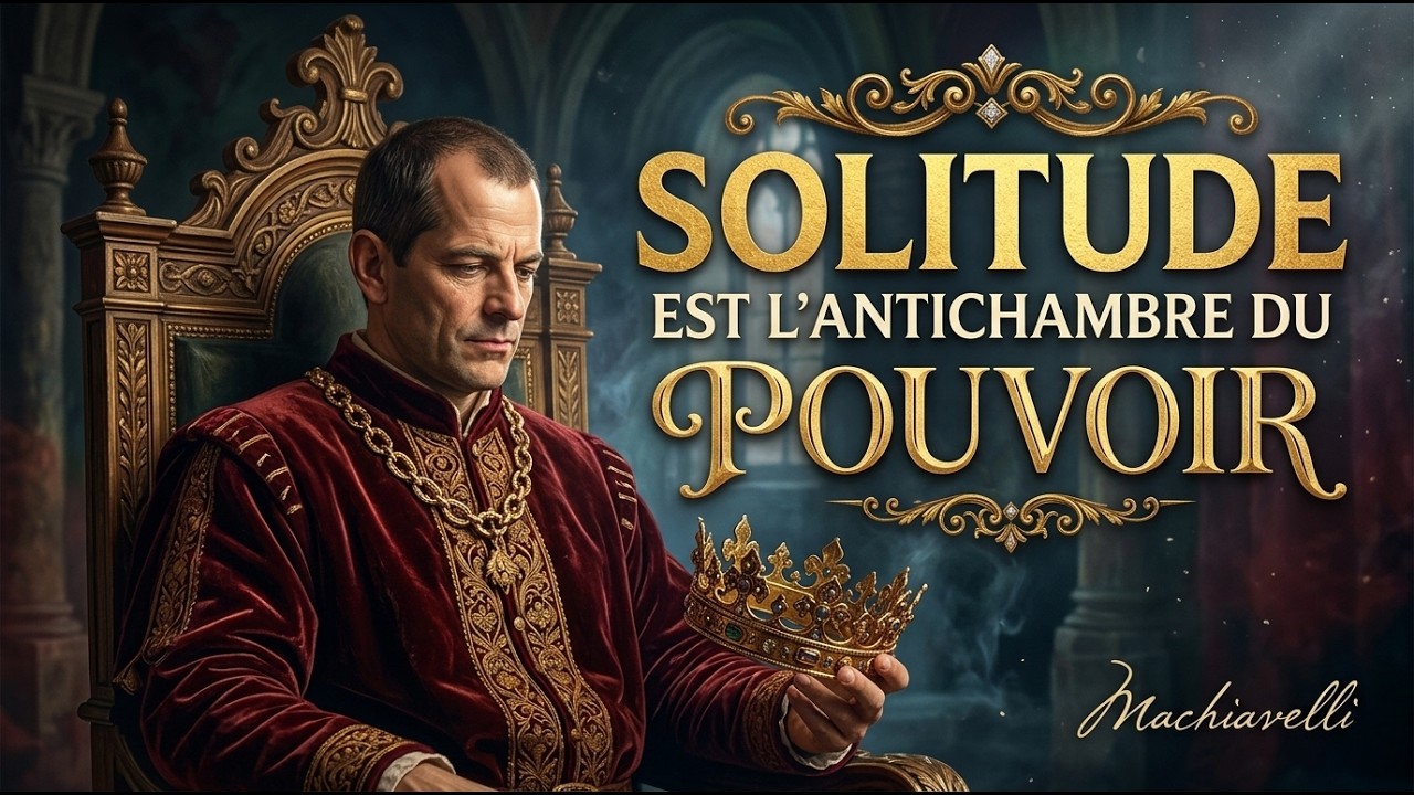 POURQUOI TU NE DOIS JAMAIS FUIR LA SOLITUDE – MACHIAVEL