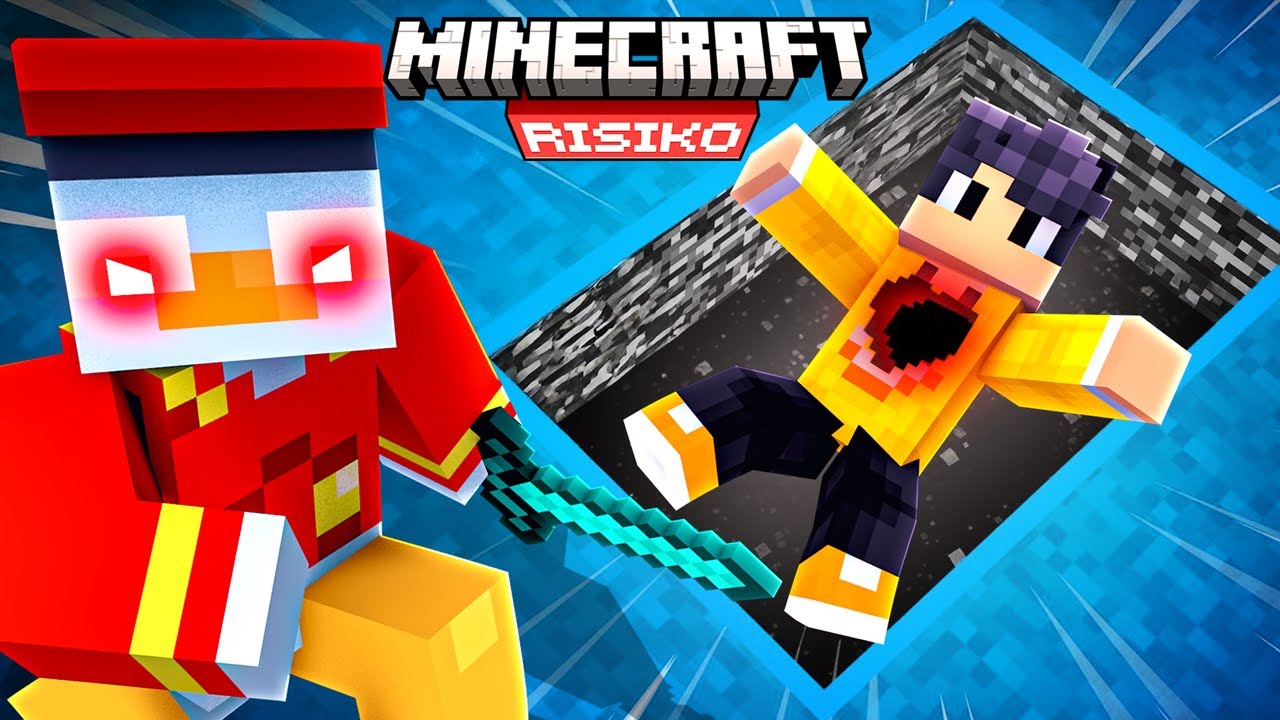 Ich bin GESTORBEN mit dem DÜMMSTEN TOD in Minecraft Risiko! 😭