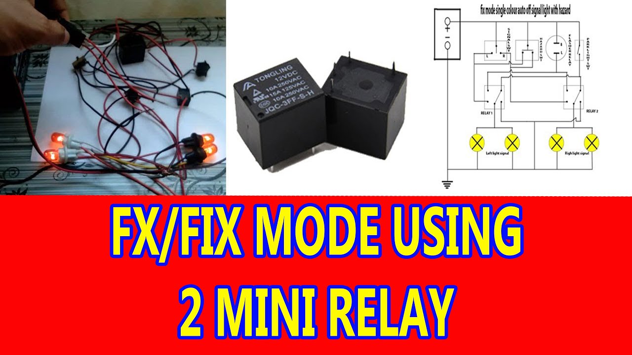 Hands on FX/FIX Mode using 2 mini relay
