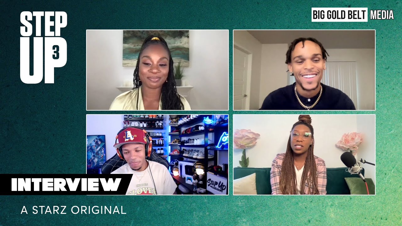 Step Up Season 3 Interview | Terayle Hill, Terrence Green & Kendra Willis | STARZ