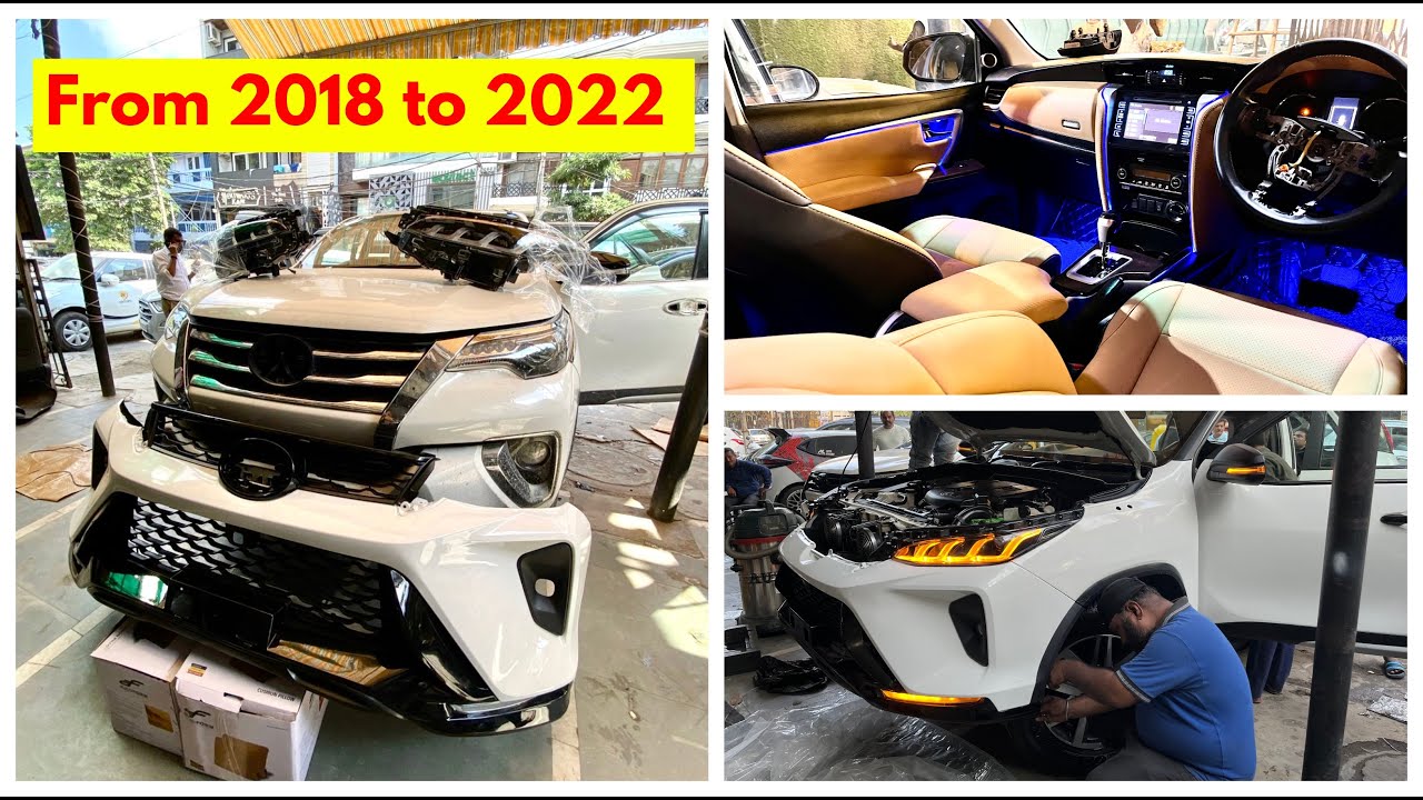 Fortuner 2022: Old Fortuner Into New LEGENDER 2022 🏋️‍♀️ | Fortuner Legender 2022 |Fortuner Modified