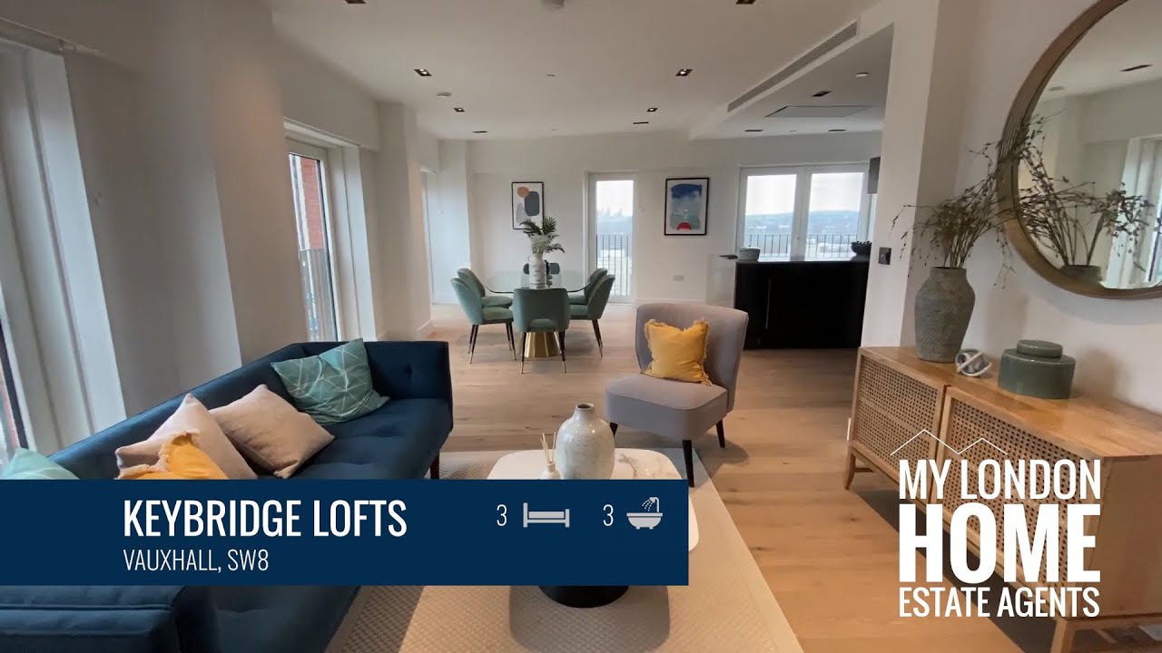 Keybridge Lofts, Vauxhall, SW8 - 3 Bedroom Apartment For Sale