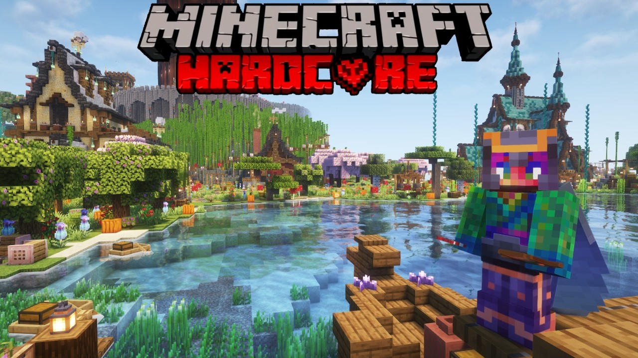 Building a Coastline in Hardcore Minecraft