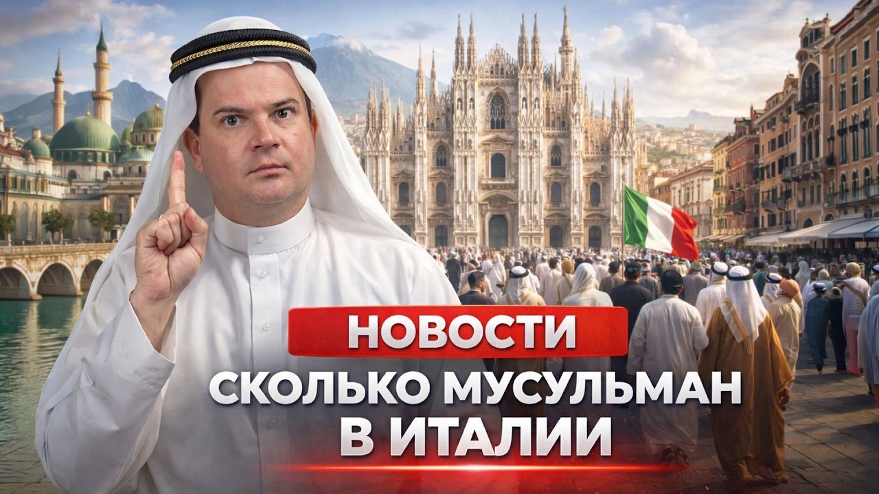 ⚡️ СКОЛЬКО МУСУЛЬМАН В ИТАЛИИ/ БОЛОНЬЯ ВОНЯЕТ МОЧОЙ/ НОВОСТИ ИТАЛИИ