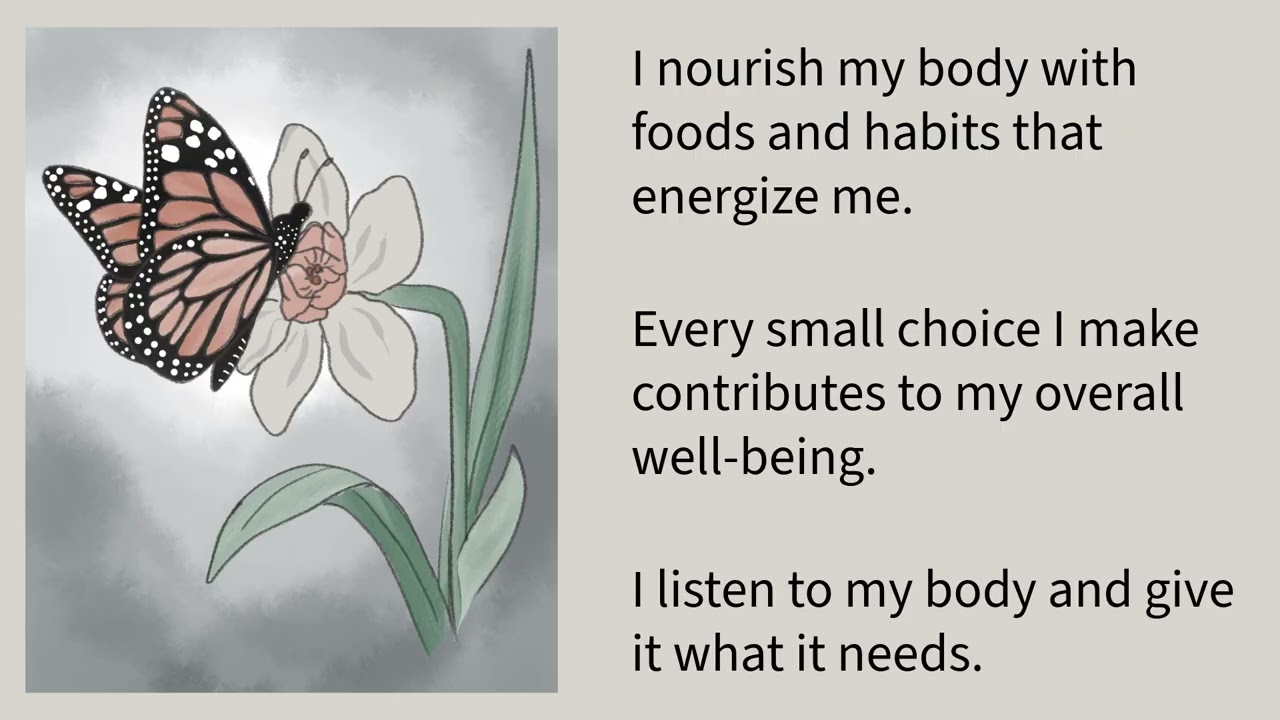 I Listen to my Body! 3x33 Subliminal Affirmations for a Healthy Lifestyle