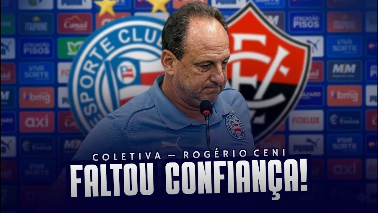 🚨😡 ROGÉRIO CENI FALA SOBRE FALHA INDIVIDUAL! 👀 FALTA CONFIANÇA NOS JOGADORES!?