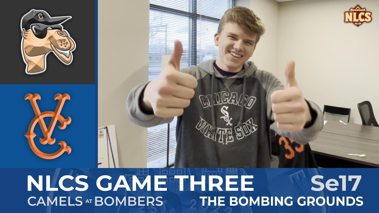 NLCS Game Three | New Anchorage Camels @ Valentino City Bombers | FLB Season 17