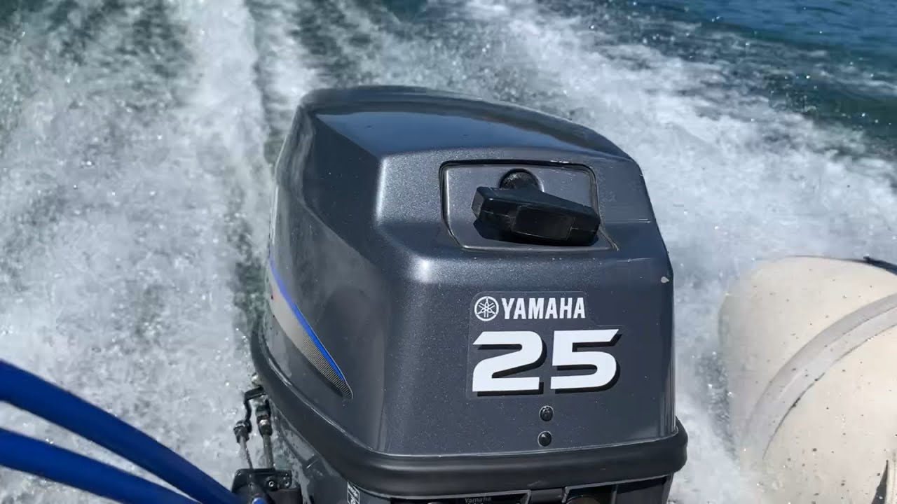 Yamaha 25HP 2stroke LS boat test and tune