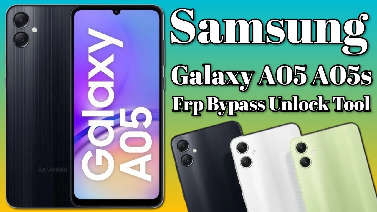 Samsung Galaxy A05 A05S Frp Bypass // SM-A055F SM-A056F Frp Unlock Tool 🔥  // 