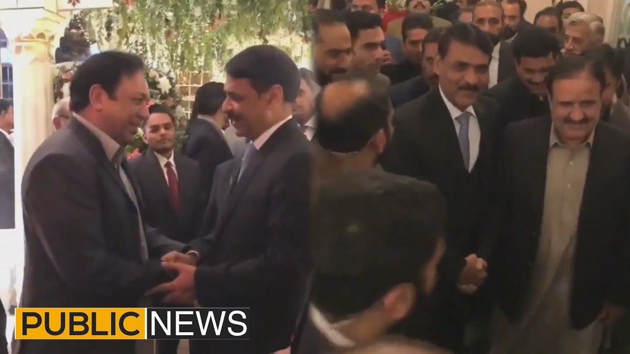 DG ISPR attends Walima Ceremony | CM Punjab meets and greets Major General Asif Ghafoor