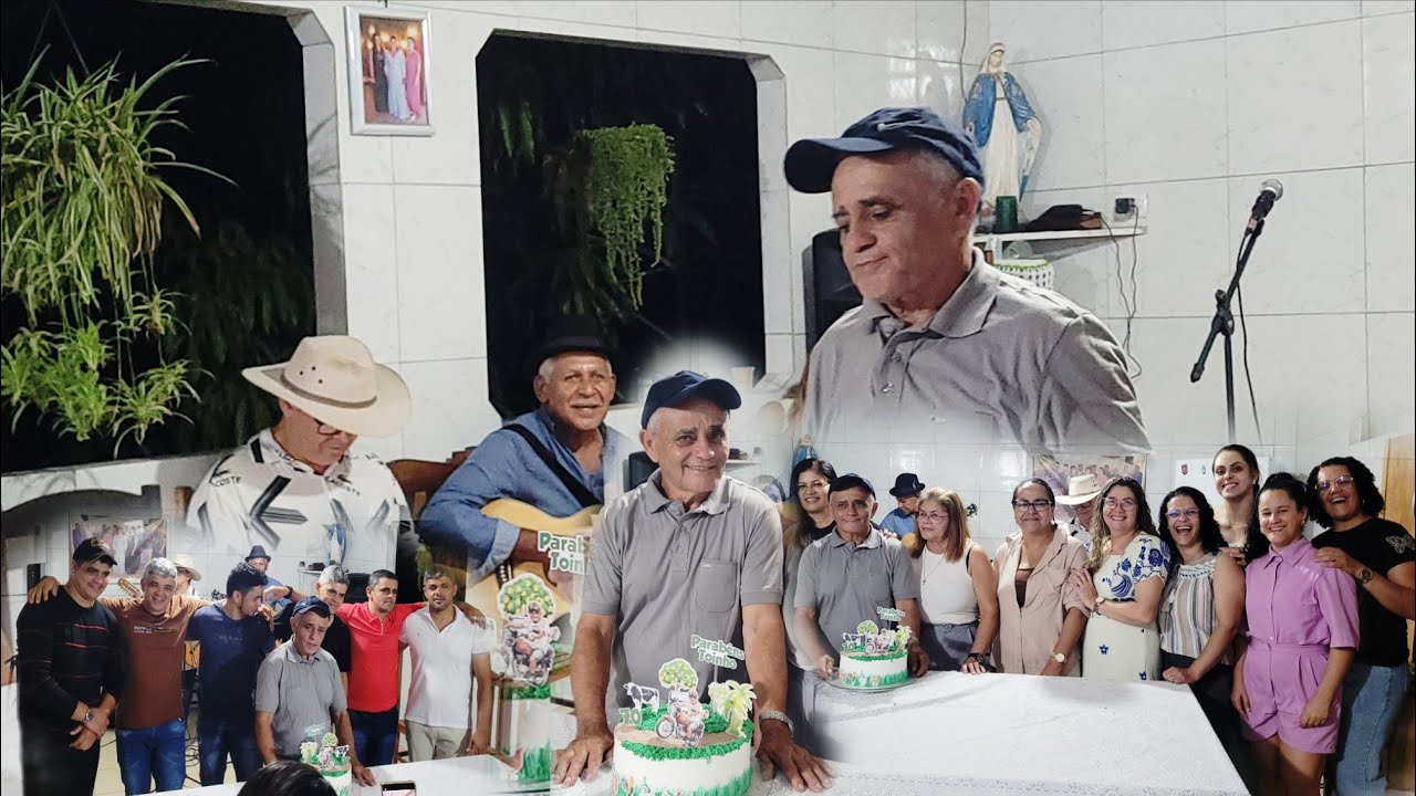 ANIVERSÁRIO DE TONHO DE LUDA ,TOINHO ,PAPAI 