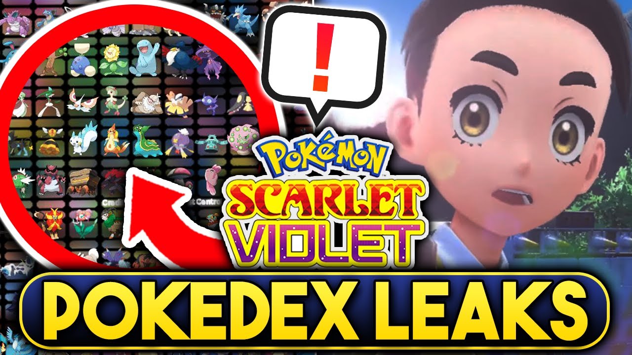 HUGE POKEMON SCARLET & VIOLET LEAKS! FULL POKEDEX LEAKS! ALL RETURNING POKEMON In Scarlet & Violet!