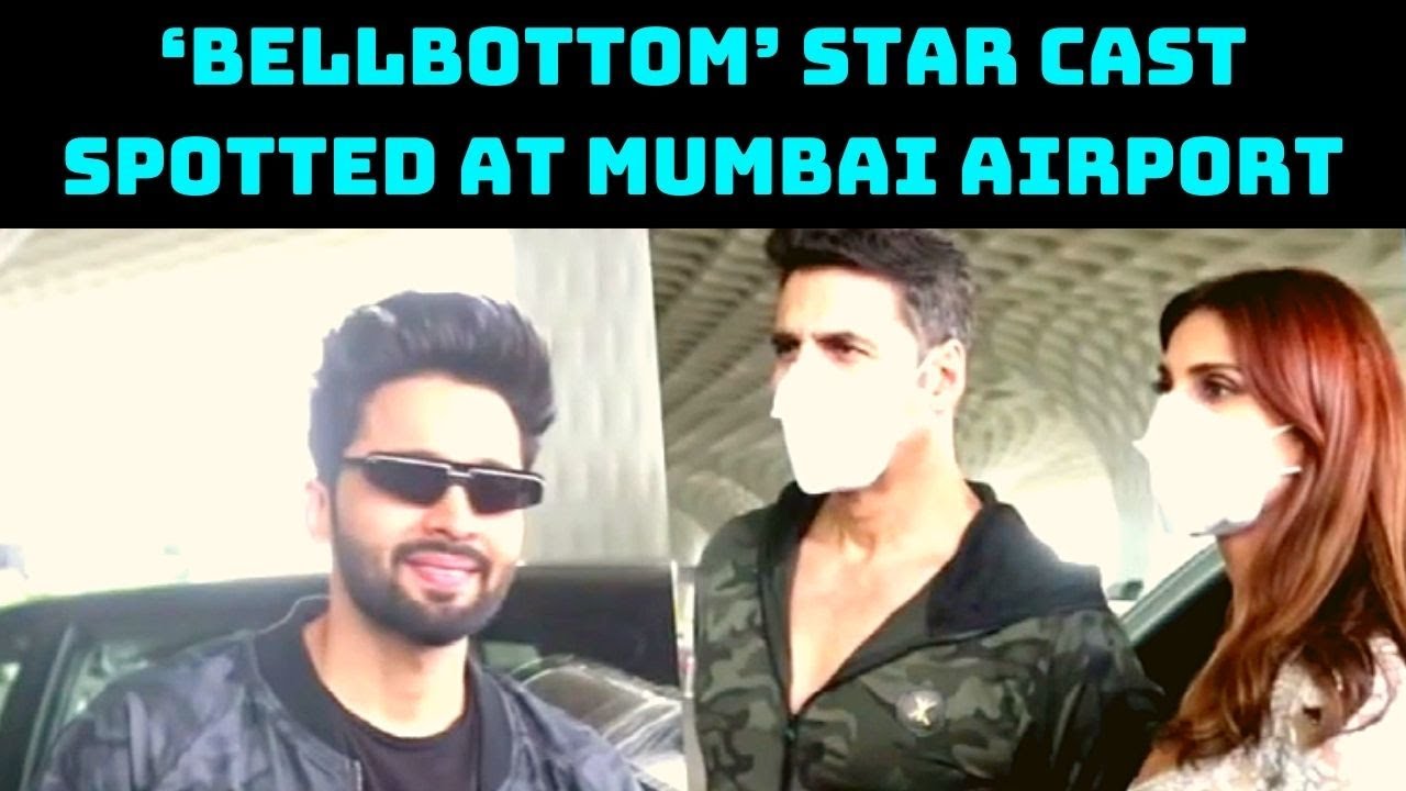 &lsquo;BellBottom&rsquo; Star Cast Spotted At Mumbai Airport | Catch News
