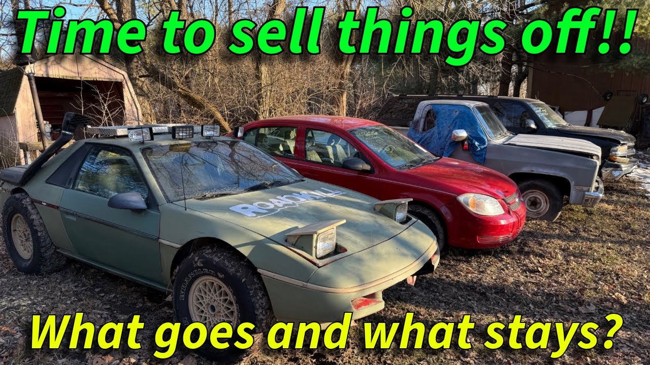 Some things have got to go Selling and junking some stuff. And a review of the Auxito jump starter!!