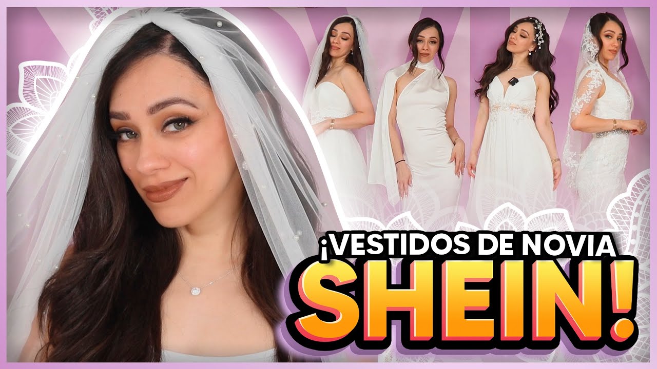 SHEIN NOVIAS: VESTIDOS, VELOS, CORONAS, TOCADOS DE PELO | 10 LOOKS COMPLETOS