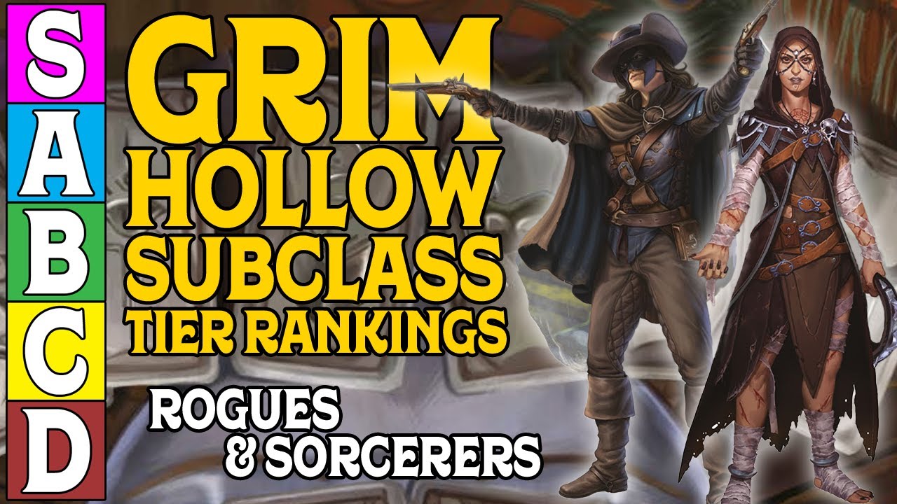 Рейтинг всех подклассов Grim Hollow: Разбойники и колдуны