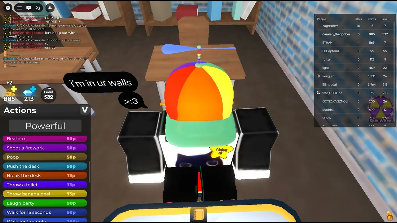 PART TWO OF ADMIN ABUSE!! :3