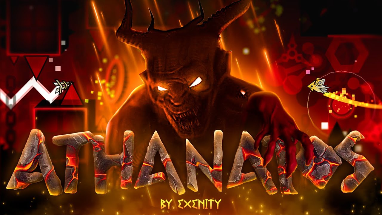 ATHANATOS 100% EXTREME DEMON by Exenity & more | SoulsTRK