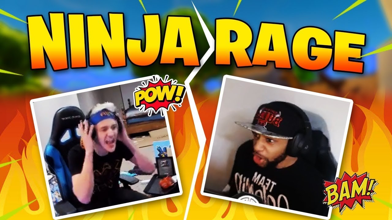 CRAZY NINJA & DAEQUAN RAGE!! (Fortnite FUNNY Moments EPIC And FAILS)