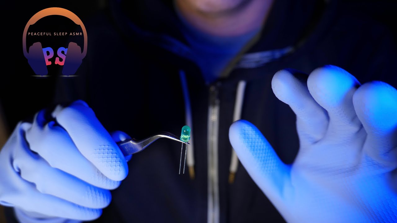 ASMR I remove unnecessary parts from the synthetic head [no talking]