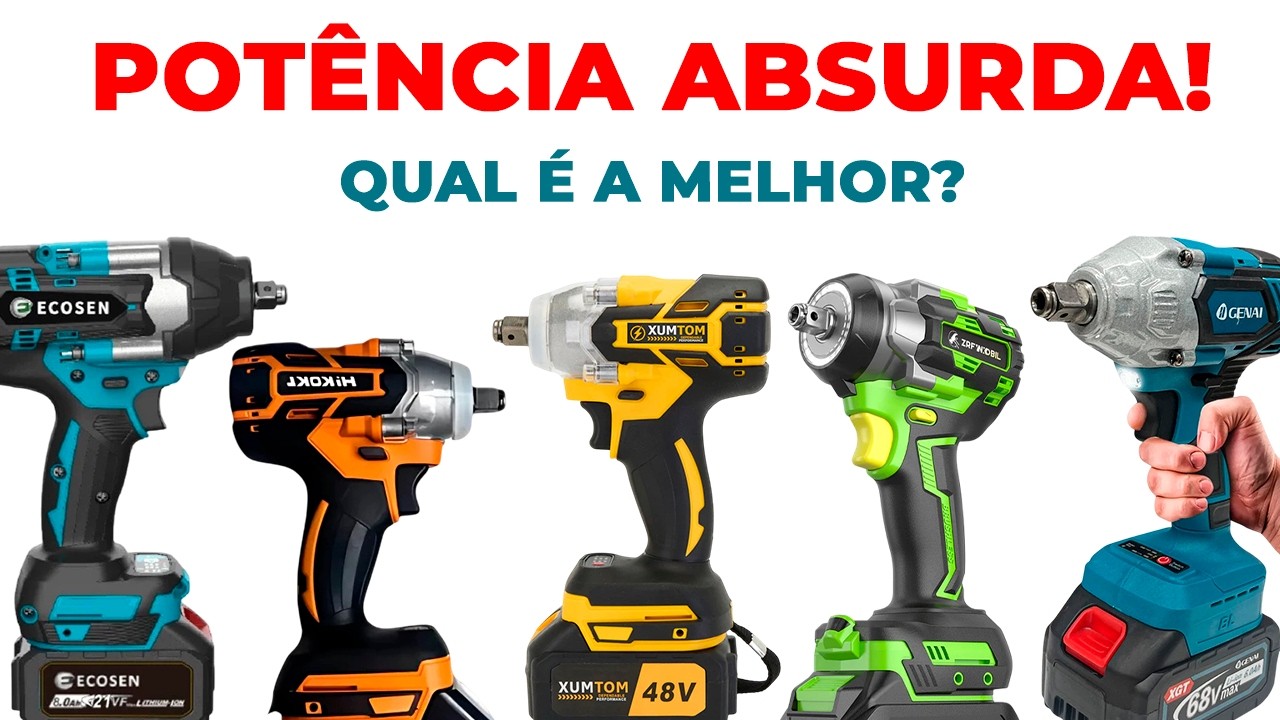 Chave de Impacto Profissional Veja a Melhor Opção para Seu Bolso!